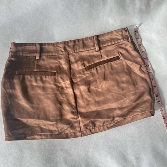 Retrofête Women's Brown Skirt - Picture 2 of 4